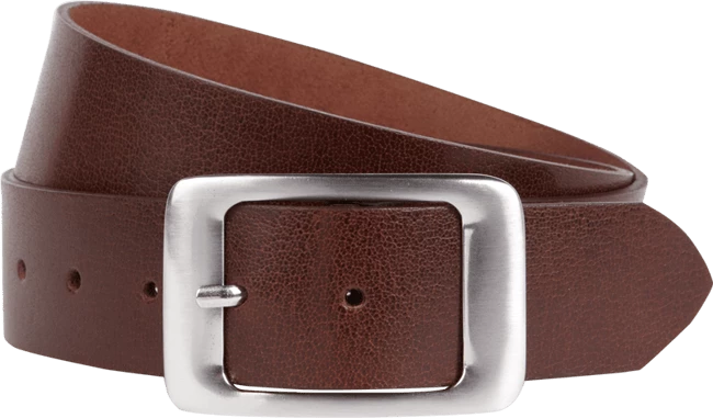 Admü Belts Ledergürtel Mit Dornschließe - Dunkelbraun 3 Admü Belts Ledergürtel Mit Dornschließe - Dunkelbraun – Bild 3
