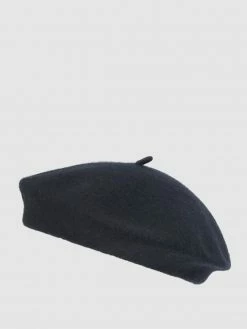 S.Oliver RED LABEL Baskenmütze Aus Wollmischung - Marineblau