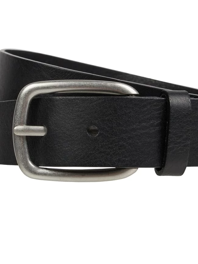 Weinmann Gürtel Aus Leder - Schwarz 2 Weinmann Gürtel Aus Leder - Schwarz – Bild 2