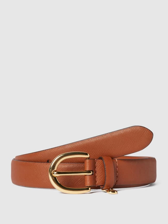Lauren Ralph Lauren Ledergürtel Mit Dornschließe - Cognac 1 Lauren Ralph Lauren Ledergürtel Mit Dornschließe - Cognac