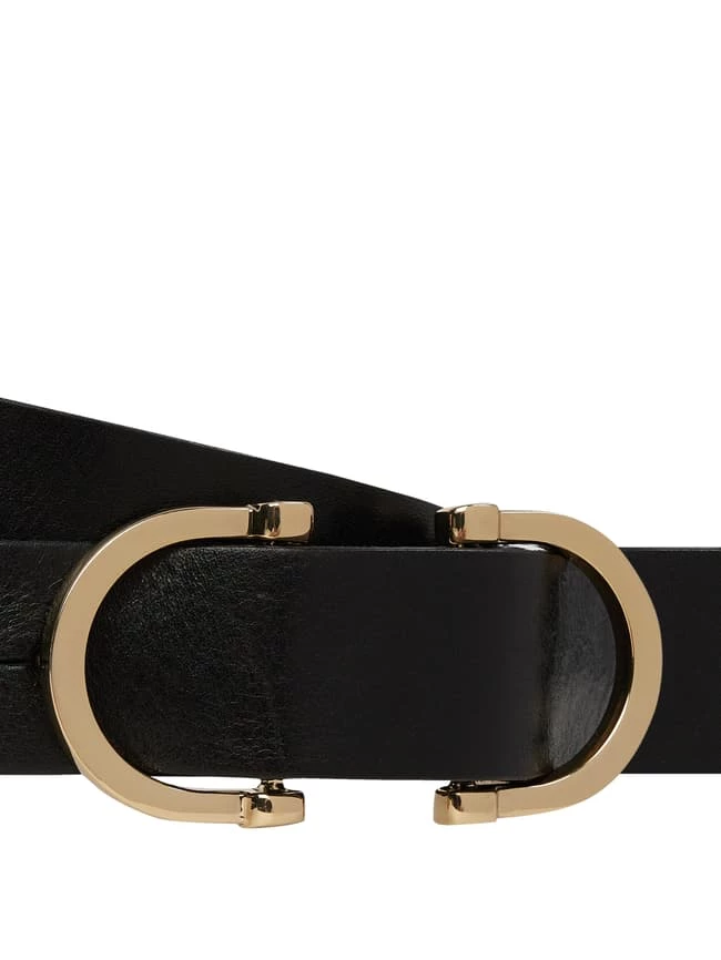 Weinmann Gürtel Aus Leder - Schwarz – Bild 2