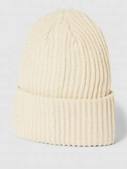 Pieces Beanie Mit Breitem Umschlag - Sand