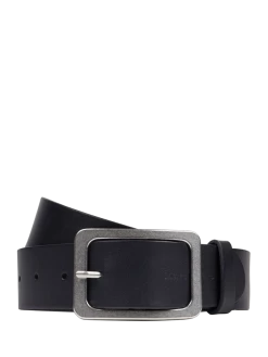 Marc O'Polo Gürtel Aus Leder Modell 'Erica' - Dunkelblau