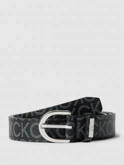 CK Calvin Klein Gürtel Mit Allover-Muster - Schwarz