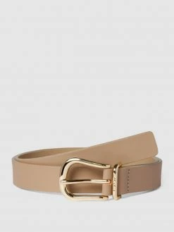 Tommy Hilfiger Ledergürtel Mit Dornschließe - Beige