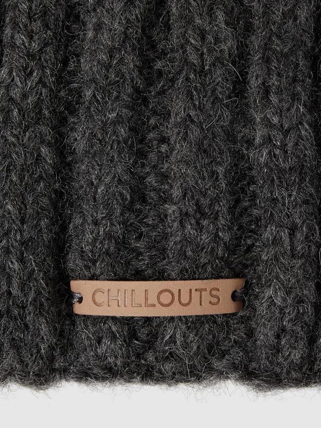 Chillouts Beanie Mit Woll-Anteil Modell 'Yves' - Anthrazit – Bild 2