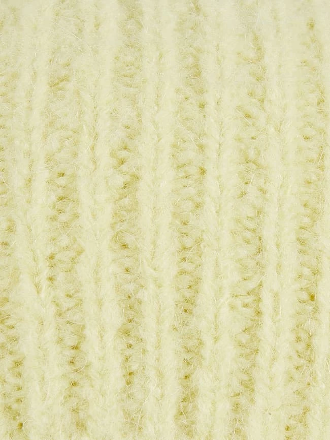 Mango Mütze Mit Alpaka-Anteil Modell 'Bettybo' - Gelb – Bild 2