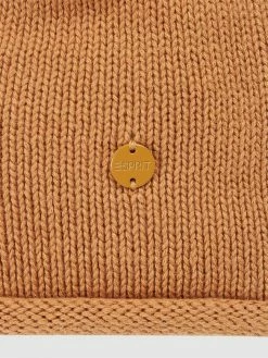 Alternative view of Esprit Mütze Aus Baumwolle - Beige