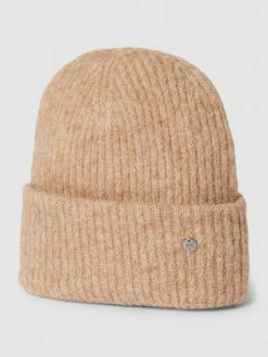 Esprit Beanie Mit Label-Detail - Beige