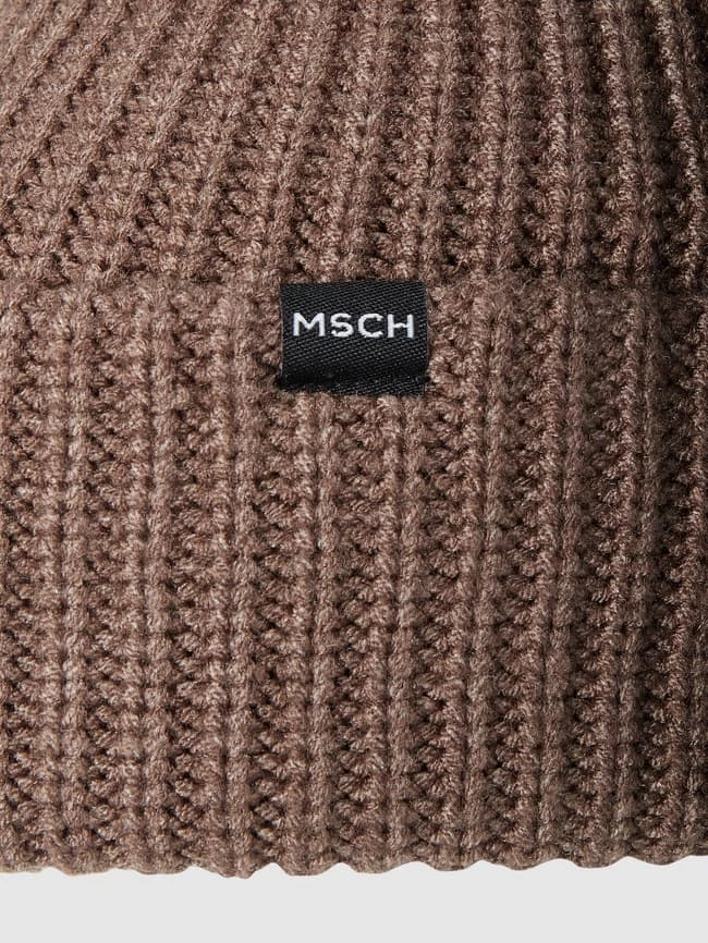 MOSS COPENHAGEN Beanie In Grobstrick Modell 'Galine Rachelle' - Dunkelbraun Meliert 2 MOSS COPENHAGEN Beanie In Grobstrick Modell 'Galine Rachelle' - Dunkelbraun Meliert – Bild 2