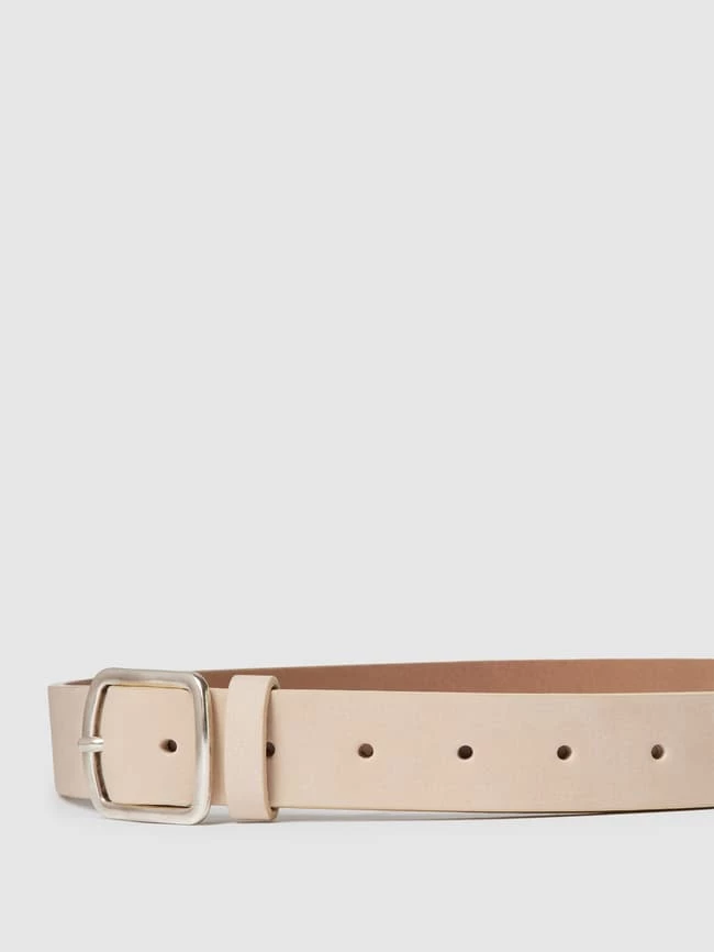 Marc O'Polo Ledergürtel Mit Label-Prägung Modell 'FANNY' - Stein – Bild 2