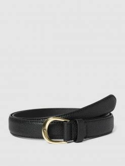 Lauren Ralph Lauren Gürtel Mit Label-Prägung Modell 'KENTON 25-DRESS CASUAL-SK' - Schwarz