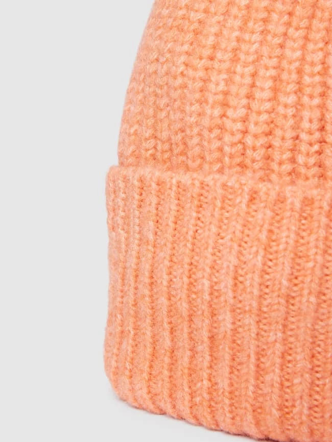 Moves Beanie Mit Label-Stitching - Orange 2 Moves Beanie Mit Label-Stitching - Orange – Bild 2