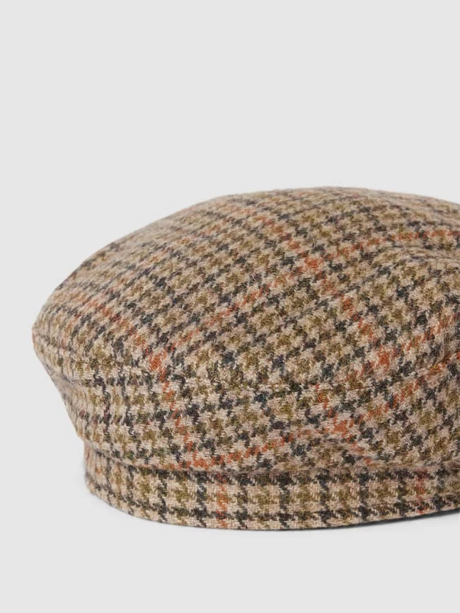 Mango Schiebermütze Mit Hahnentrittmuster Modell 'GALES' - Hellbraun – Bild 2