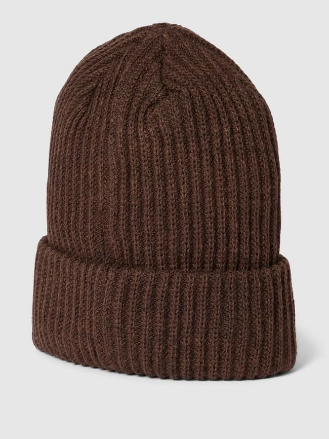 Pieces Beanie Mit Breitem Umschlag - Schokobraun 1 Pieces Beanie Mit Breitem Umschlag - Schokobraun
