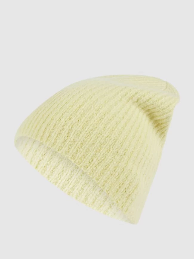 Mango Mütze Mit Alpaka-Anteil Modell 'Bettybo' - Gelb