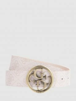 Guess Gürtel Mit Logo-Muster - Rosa