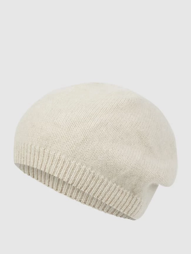 S.Marlon Baskenmütze Aus Kaschmir - Offwhite