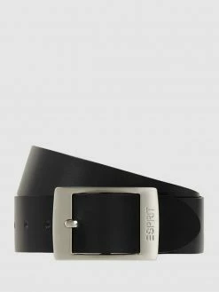 Esprit Ledergürtel Mit Dornschließe Modell 'Xoctavia' - Schwarz