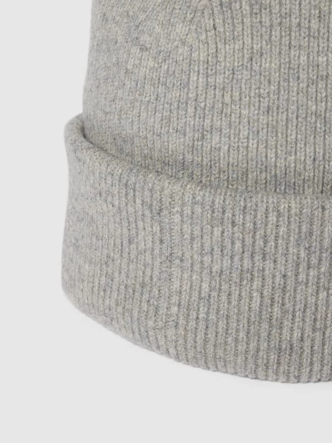 Gant Beanie In Strick-Optik - Mittelgrau Meliert 2 Gant Beanie In Strick-Optik - Mittelgrau Meliert – Bild 2