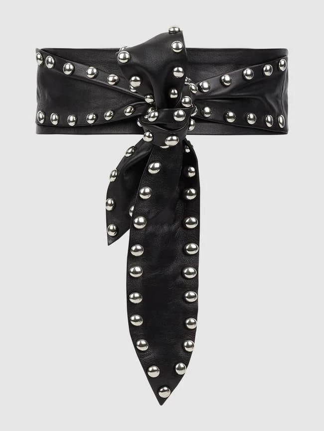 Dante 6 Taillengürtel Aus Leder - Schwarz