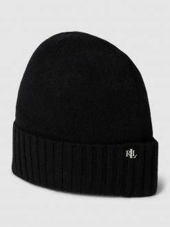 Lauren Ralph Lauren Beanie Mit Label-Detail - Schwarz