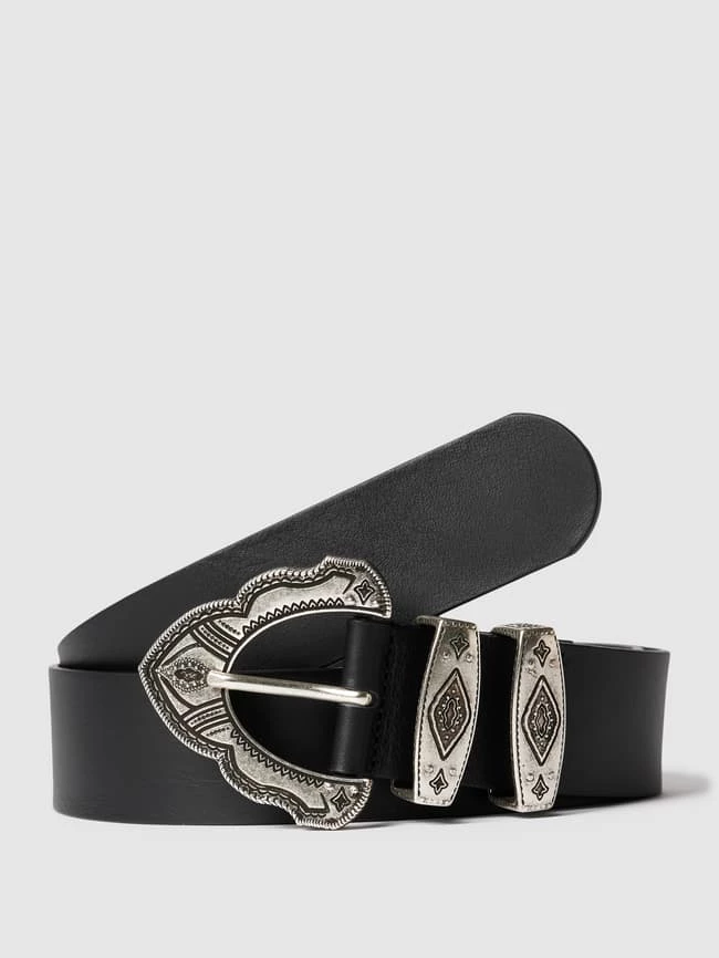 Bash Gürtel Mit Label-Details Modell 'Bekky' - Schwarz