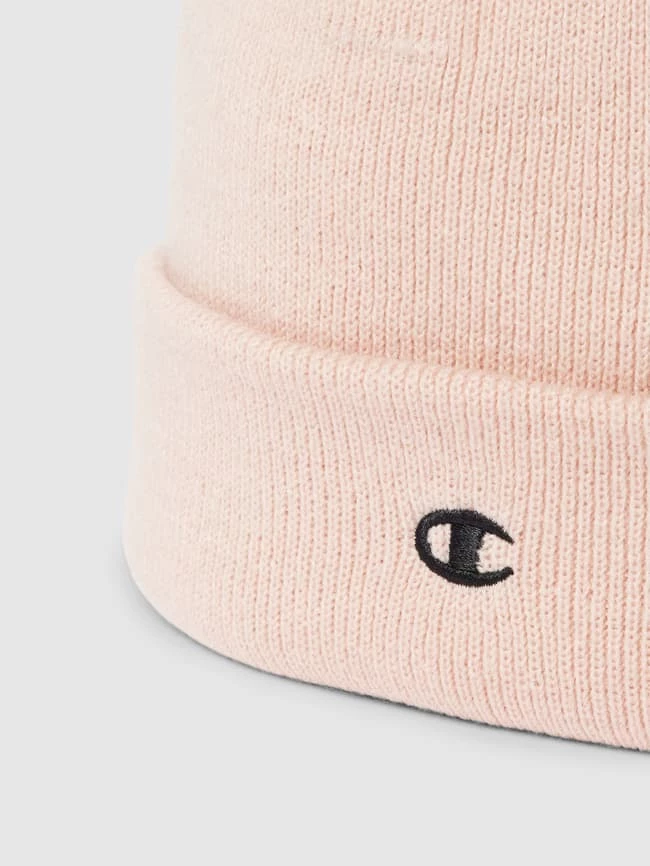 CHAMPION Beanie Mit Label-Stitching - Rosa – Bild 2