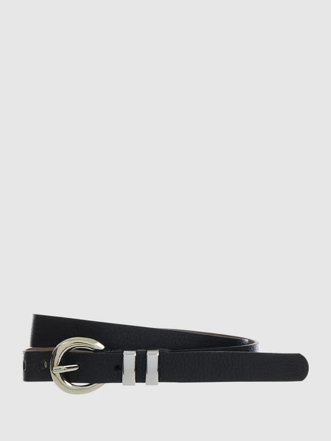 Admü Belts Ledergürtel Mit Dornschließe - Schwarz 1 Admü Belts Ledergürtel Mit Dornschließe - Schwarz