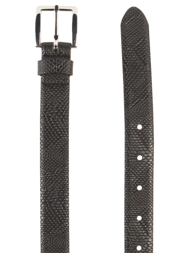 Weinmann Gürtel Aus Leder - Schwarz – Bild 2