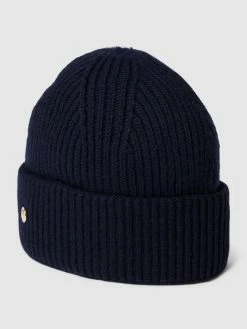 Tommy Hilfiger Beanie Mit Label-Detail Modell 'ELEVATED' - Blau