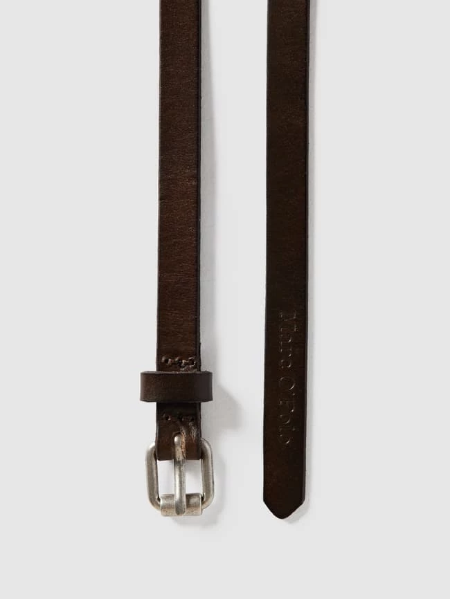 Marc O'Polo Ledergürtel Mit Dornschließe Modell 'ANISA' - Dunkelbraun – Bild 3