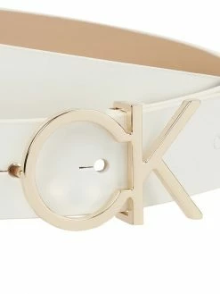 Alternative view of CK Calvin Klein Gürtel Aus Leder - Weiß