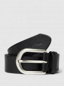 Marc O'Polo Gürtel Mit Label-Details - Schwarz
