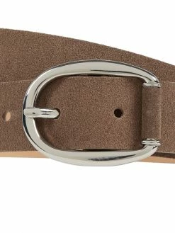 Alternative view of Weinmann Ledergürtel Mit Dornschließe - Taupe