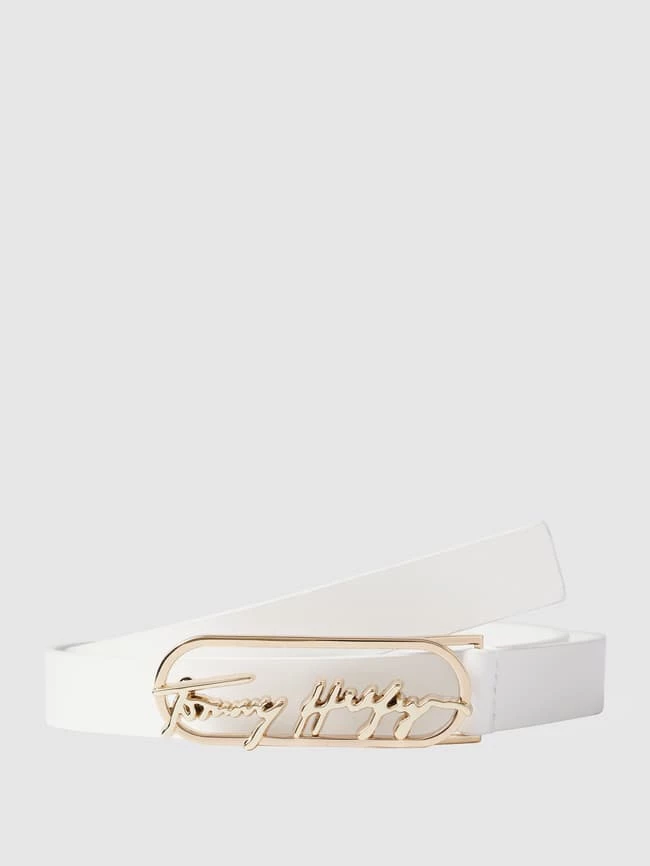 Tommy Hilfiger Gürtel Mit Dornschließe - Ecru