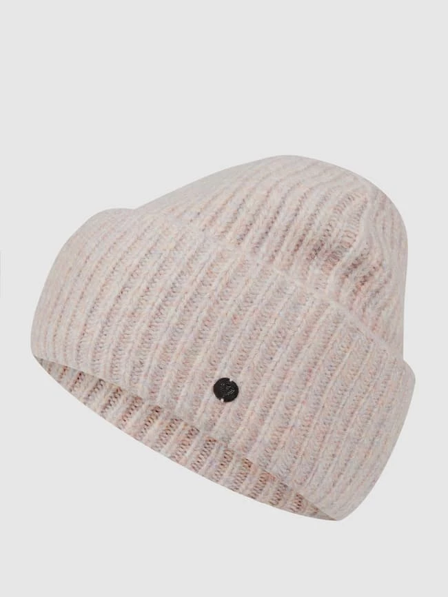 Fraas Mütze Mit Schurwoll-Anteil - Hellrosa