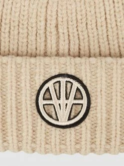 Alternative view of Loevenich Mütze Mit Logo-Stickerei - Beige