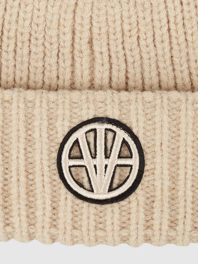 Loevenich Mütze Mit Logo-Stickerei - Beige 2 Loevenich Mütze Mit Logo-Stickerei - Beige – Bild 2