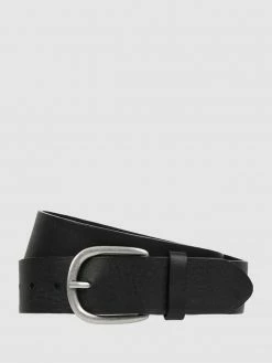 Weinmann Gürtel Aus Leder - Schwarz