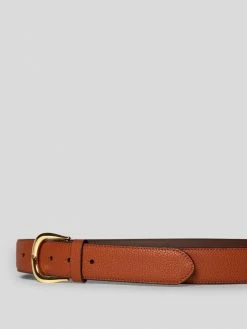Alternative view of Lauren Ralph Lauren Ledergürtel Mit Dornschließe - Cognac
