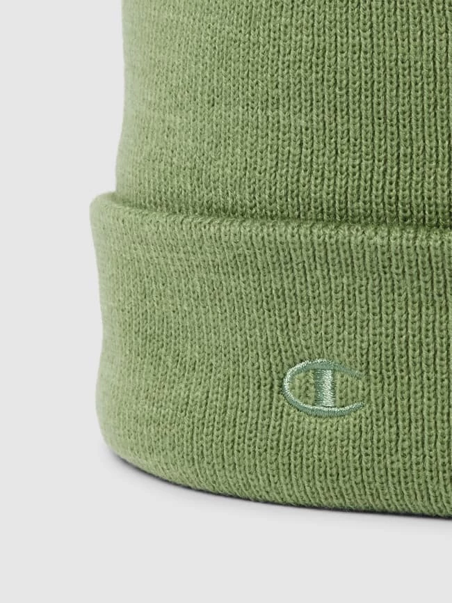 CHAMPION Beanie Mit Label-Stitching - Grün – Bild 2