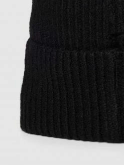 Alternative view of Mango Beanie In Ripp-Optik - Schwarz