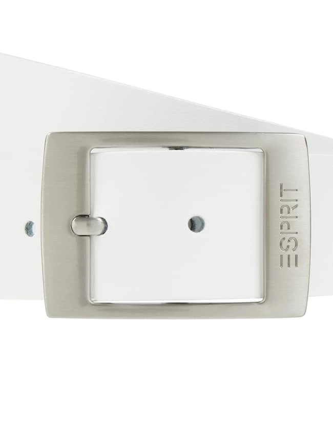 Esprit Ledergürtel Mit Dornschließe Modell 'Xoctavia' - Weiß – Bild 2