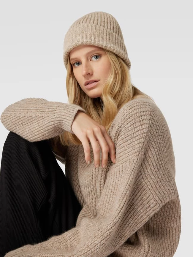 Ana Johnson X P&C Mütze In Ripp-Optik - Schlamm