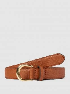 Lauren Ralph Lauren Ledergürtel Mit Pinschließe - Cognac
