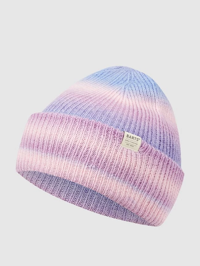Barts Beanie Mit Allover-Muster - Lila Meliert