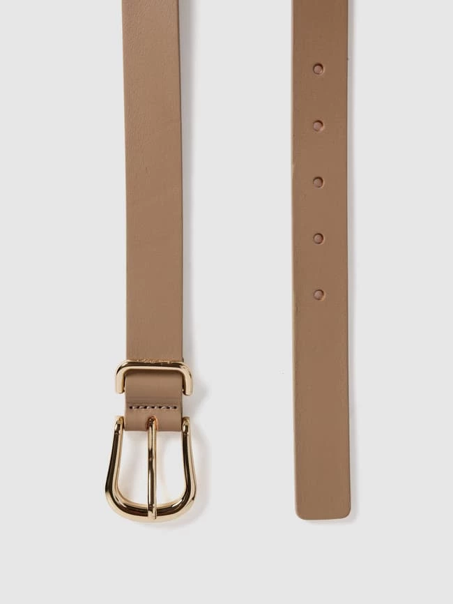 Tommy Hilfiger Ledergürtel Mit Dornschließe - Beige – Bild 3