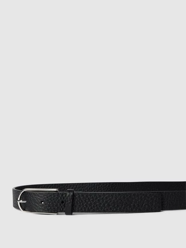 Marc O'Polo Ledergürtel Mit Feinem Muster Modell 'SANJA' - Schwarz – Bild 2