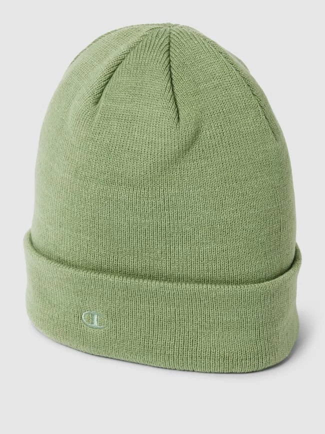 CHAMPION Beanie Mit Label-Stitching - Grün